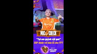 Sự thiếu kinh nghiệm khiến SGP bị dẫn trước bởi FPT