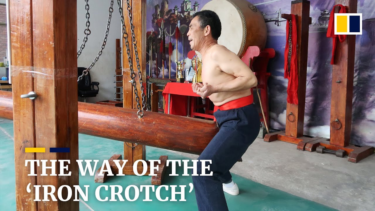 Fight to save iron crotch kung fu moves online with unflinching martial arts masters in China