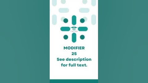 25 Modifier: An educational #short by @shannondeconda3662