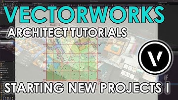 Vectorworks Architect Tutorials: Nieuwe projecten starten I (4K)
