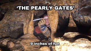 Eyam Dale House Cave 'THE PEARLY GATES'