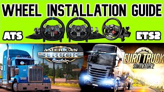 Euro Truck Simulator 2 | Steering wheel installation Guide | ATS Wheel Setup