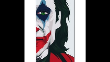 Drawing Joker in Procreate | Drawing Joker | #joker #justiceleaguesnydercut #jokerdrawing #procreate