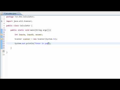 How To Make a Basic Calculator - Java Tutorial