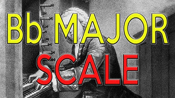 Bb MAJOR SCALE in 30 SECONDES - ANIMATED MUSIC THEORY TUTORIAL