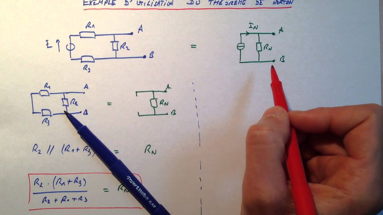 Exemple d'utilisation du théorème de Norton