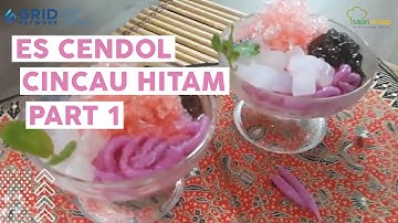 Thumbnail of Black Grass Jelly Cendol Recipe Part 1: It's So Refreshing, Not a Hoax!