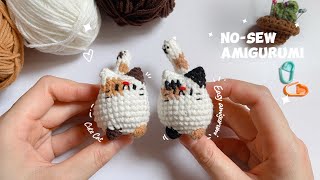 Crochet a Cat Tutorial | No Sew | Móc con mèo | Easy Amigurumi