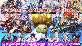 Endgame Top 30 Strongest Dps 66 Abyss  36m Hp Hexadecatonic Mandragora Boss Oneshot Showdown