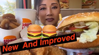 🍔 BURGER KING WHOPPER + NEW ALL-WHITE MEAT CHICKEN NUGGETS! 😱🔥 | NEW SAUCE Taste Test & Mukbang