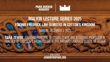 Finding Frederick Law Olmsted in Cotton