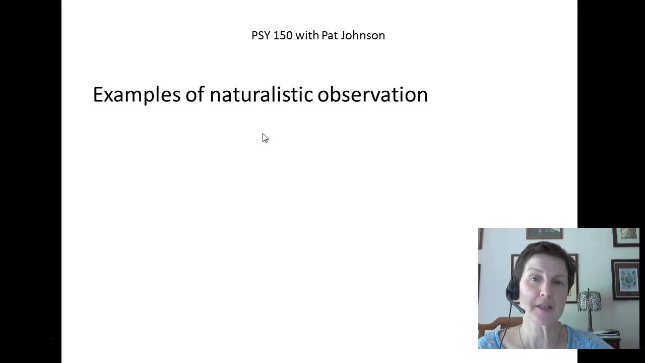 descriptive research naturalistic observation