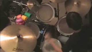 Video thumbnail of "Whispers In The Dark by Skilett, Drum Cover by Stephen"