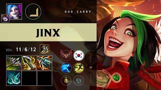 Jinx ADC vs Yunara - KR Grandmaster Patch 26.18