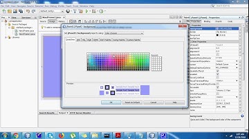 How to add or changre Jframe background color by using Netbeans.