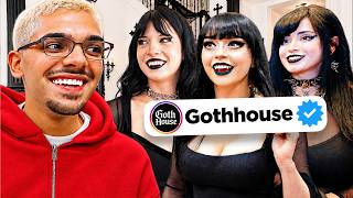 N3on Becomes a Member of The Goth House!