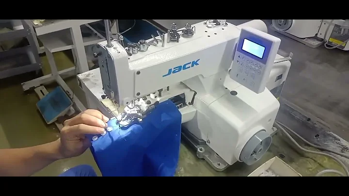 Jack-JK-T1377E | Integrated computerized button attaching machine