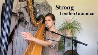 Strong - London Grammar (Harp & Voice Cover // Pia Salvia)