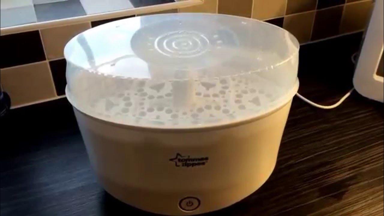 How to descale/clean the tommee tippee steriliser YouTube