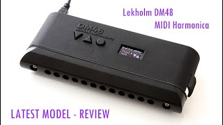 Lekholm DM48  - SWEDISH MIDI HARMONICA - Demo and Review by Brendan Power