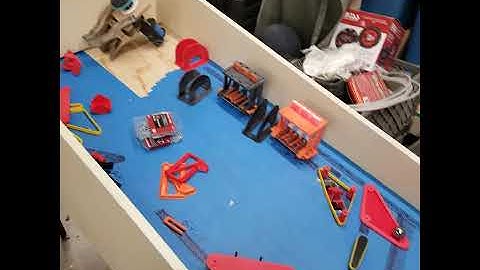 DIY Homemade pinball machine