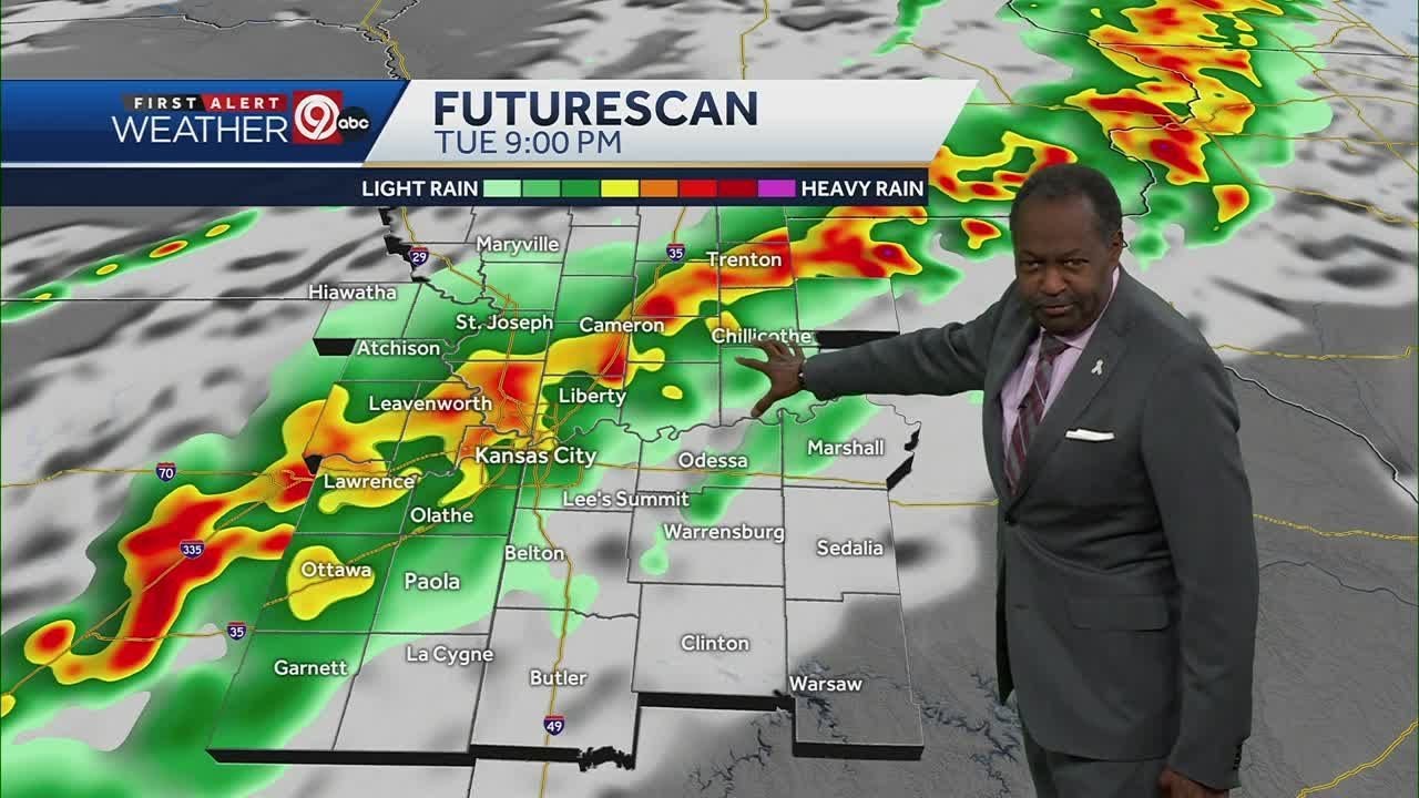 Alert Day: Tuesday afternoon will see heat, strong to severe ...