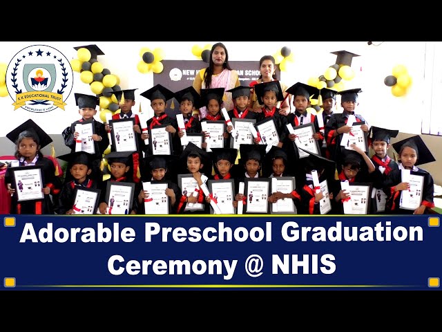 Adorable Preschool Graduation Ceremony @ NHIS | New Hardwick Indian School  - YouTube