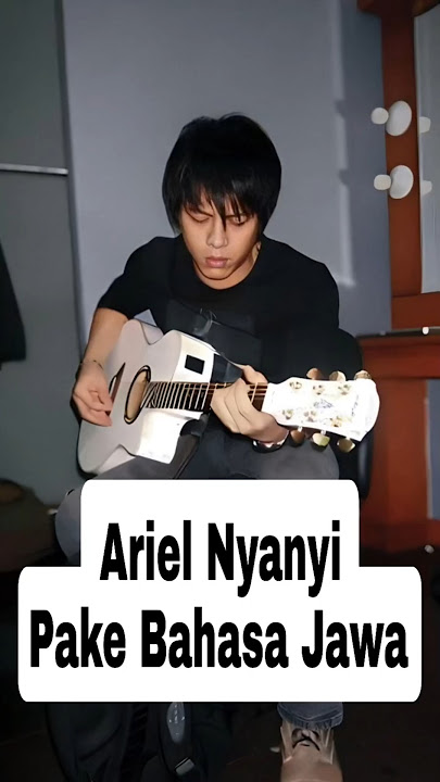 Ariel Nyanyi Bahasa Jawa #arielpeterpan #live #music #tomboati #cover