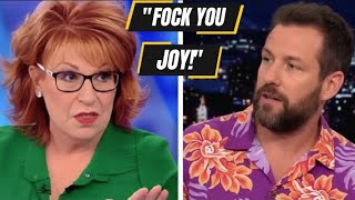 Adam Sandler ERUPTS LIVE On The View After Brutal Exchange With Joy Behar