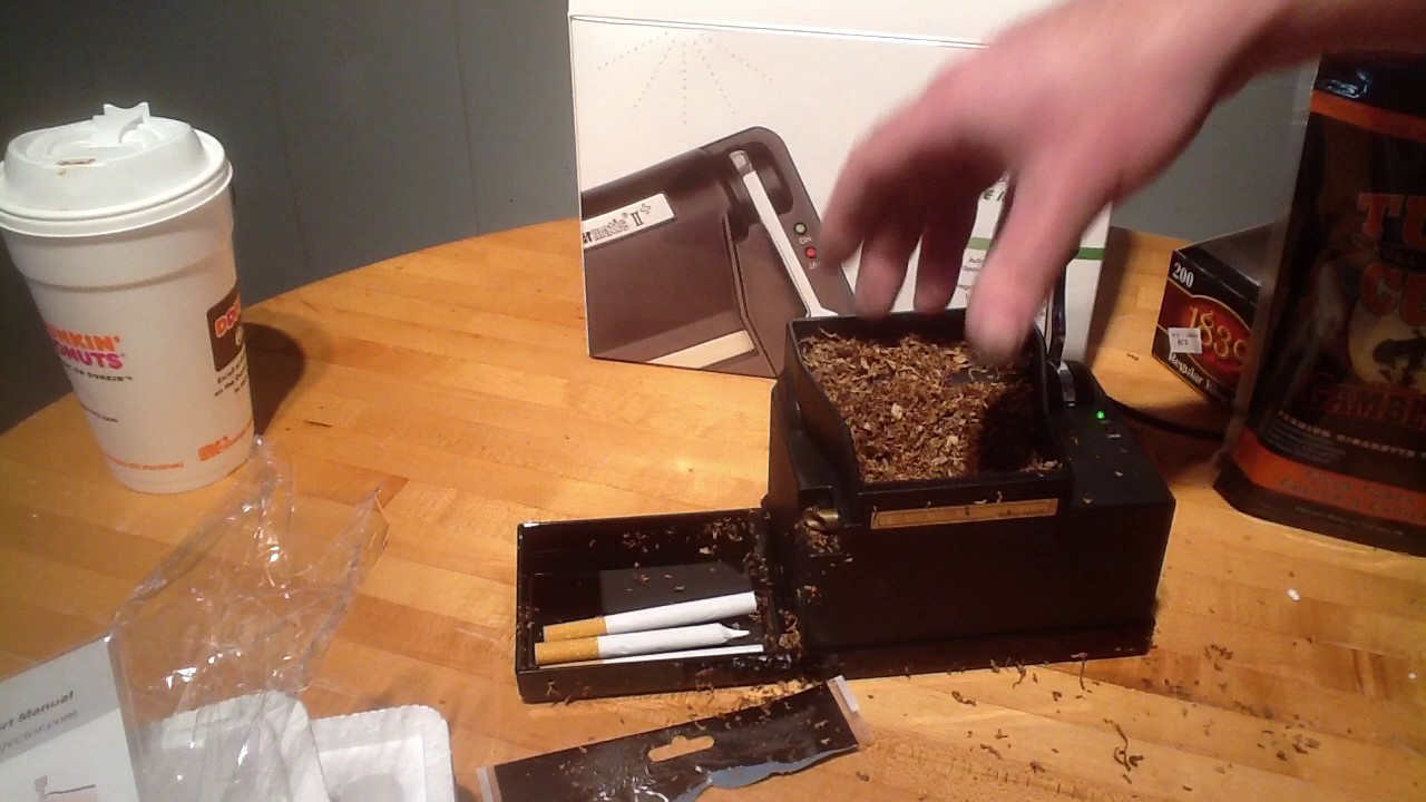 PowerMatic 2 The Best Cigarette Rolling Machine YouTube