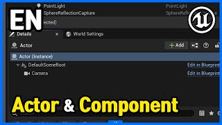 UE5 Basics (1) - Actor & Component | UE5 [U5-3]
