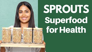स्प्राउट  प्रकृति के सबसे प्राणिक भोजन | फायदे और उगाने का सही तरीका | Vegetable Sprouts