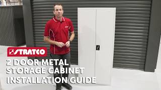 Stratco | How To Assemble a Stratco 2 Door Metal Storage Cabinet