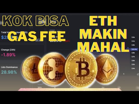 Aktivitas Di jaringan ETH Membuat Gas FEE Semakin Mahal!