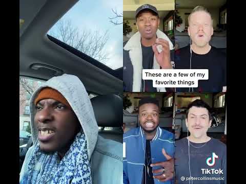 Peter Collins duet with Pentatonix on tiktok