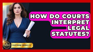 How Do Courts Interpret Legal Statutes? - Courtroom Chronicles