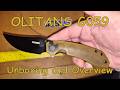 Olitans G059 Unboxing and Overview #edcknife @Olitans_knife