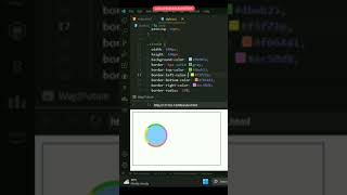 how to make rotate circle video with html css