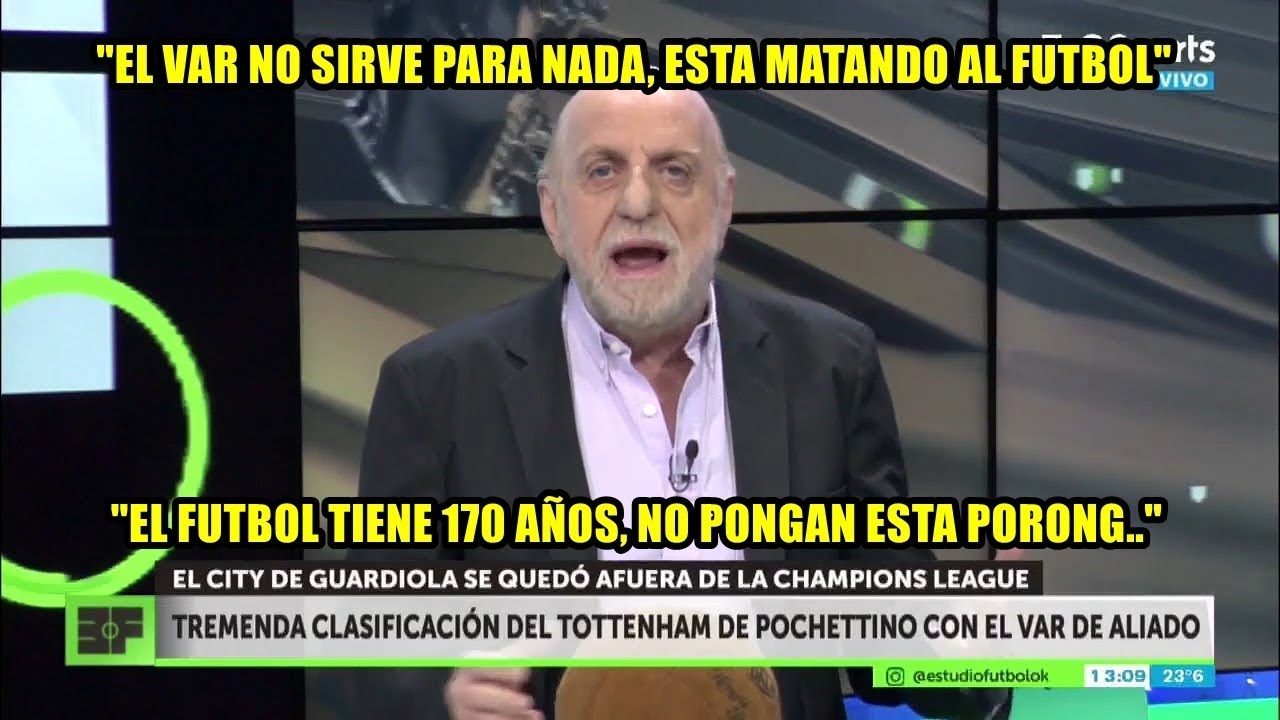 PAGANI FURIOSO CONTRA EL VAR