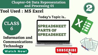 MS EXCEL | SPREADSHEET | Class 6 ICT | Chapter-04 Data Representation & Processing-01 Net Worth
