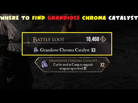 Where to find Grandiose Chroma Catalyst in Clair Obscur - YouTube