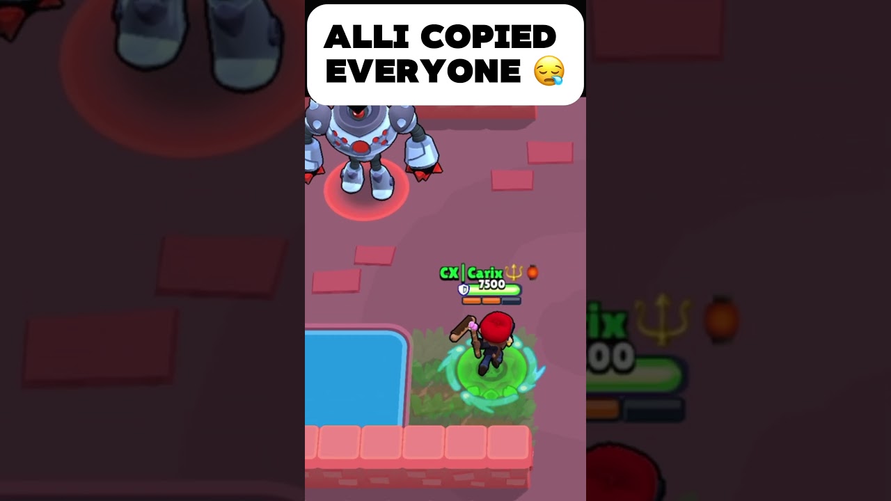 Alli copied everyone 🥲 #brawlstars #shorts #viralshorts