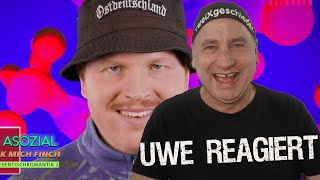 Uwe reagiert: FiNCH ASOZiAL - FiCK MiCH FiNCH (prod. Dasmo & Mania Music) - 4k / REACTION