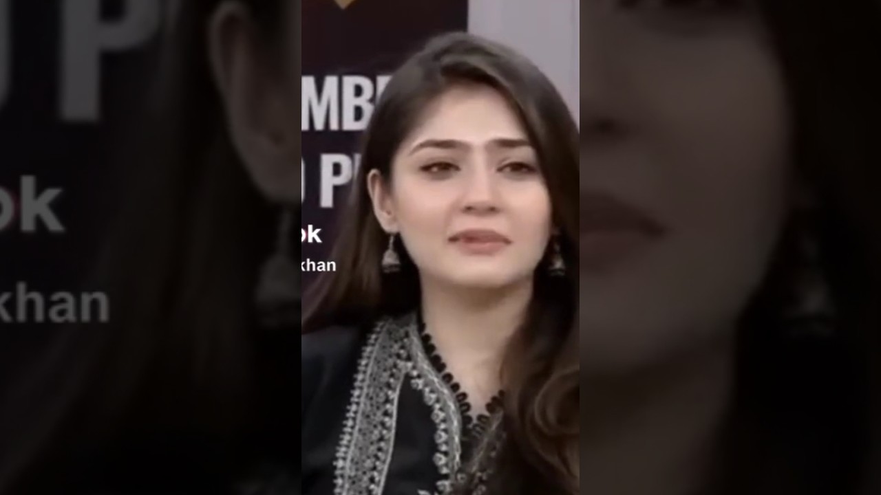 Dure e fishan saleem in Interview video short 