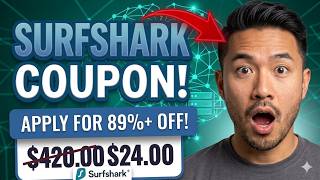 Surfshark coupon Code - Get The Best Surfshark Promo Code - Save Up to 89% + Extra 4 Months FREE