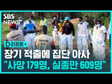 <strong>케냐</strong>, 사이비 종교 사망자 179명으로 증가…&amp;quot;실종신고 609명&amp;quot; / SBS / #D리포트