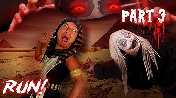 RUN! RUN FROM THE GHOST - PART 3  ( BEST FUNNY HORROR ) Run on Desert !!!