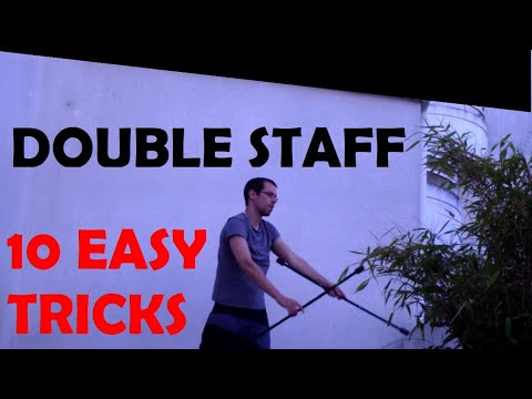 Double Staff Tutorial - 10 more basics movements ( islolations)