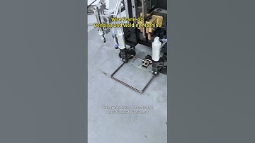 Wire Frame 2D Bending and butt welding machine