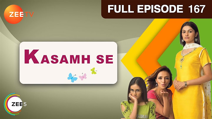 Kasamh Se - Full Episode - 167 - Prachi Desai, Ram Kapoor, Roshni Chopra - Zee TV